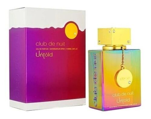 Club De Nuit Untold de Amaf, 3.6 oz Eau de Parfum for Unisex