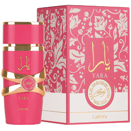 Lattafa Yara Candy Eau de Parfum for Women 3.4 OZ