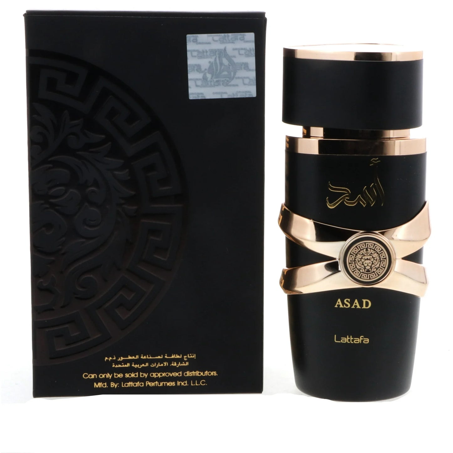 Lattafa Asad Eau de Parfum, 3.4 oz
